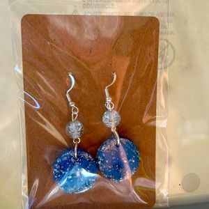 Resin, glass beads earrings All $5 each